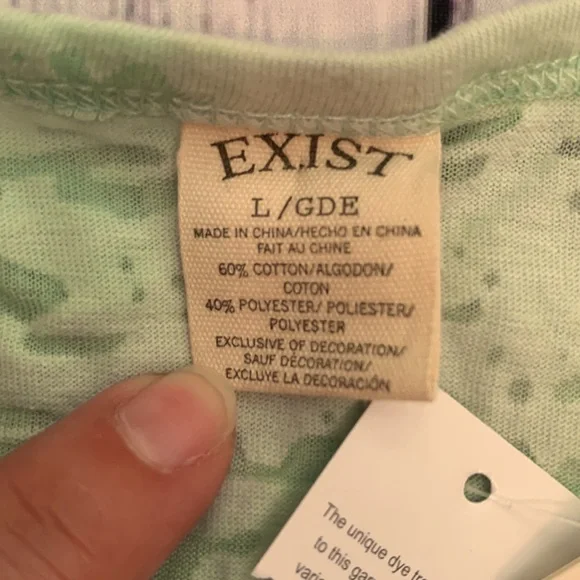 NWT Good Vibes Razorback tank. Size L - Picture 2 of 5